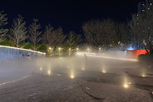 深圳中海陽(yáng)光橡樹園霧森噴霧系統(tǒng)